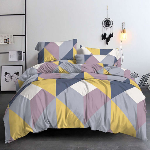 Наволочка 50х70см "Афина", с клапаном-запахом, полисатин "Премиум" 90г/м2, упаковка ПП 22х30см, "Домашняя мода" (Россия)