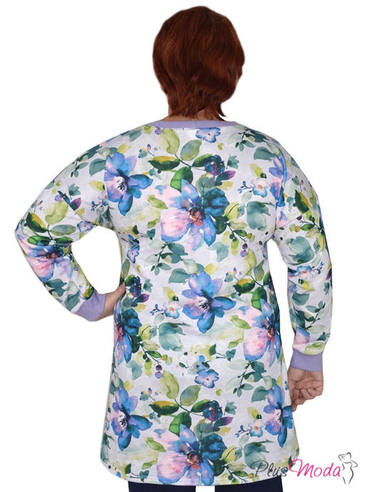 Туника Модель №170 размеры 50-74 - Plusmoda фото 2