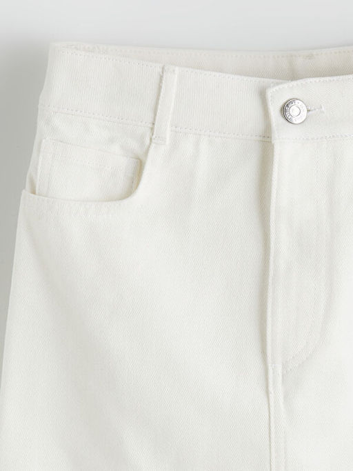 K?z ?ocuk Gabardin ?ort Etek