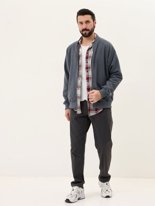 Толстовка мужская 25134-530 футер серый - Avese фото 5