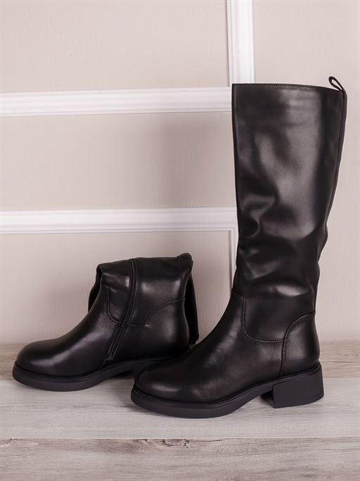 Сапоги женские зима/ Удобные сапоги на меху M1021