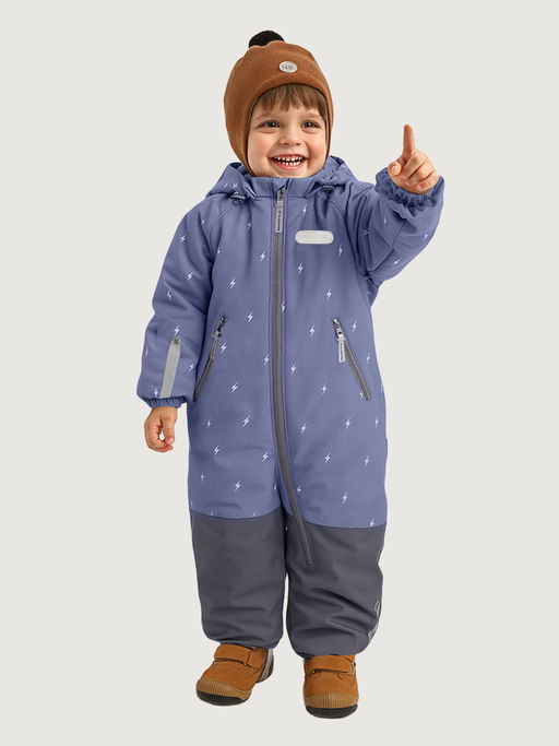 Комбинезон 8м0526 деним/серый