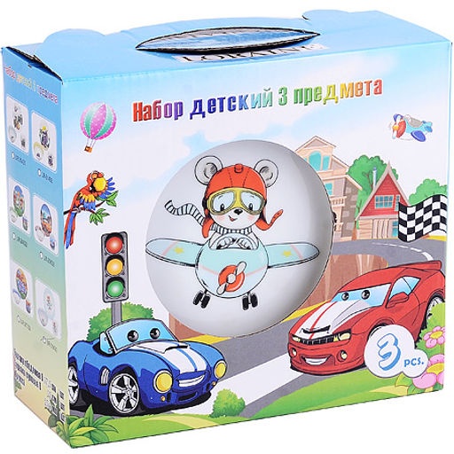 31430 Детский набор 3пр Мишка-ПилотLR (х12) - Mayer&boch фото 3