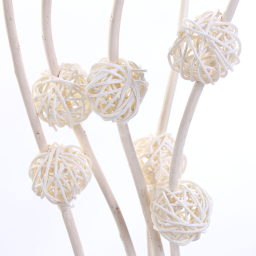 Сухоцвет набор 5 штук 150 см (китте 4 см.15 шт) / A-175 /уп 100/китте белый 620863