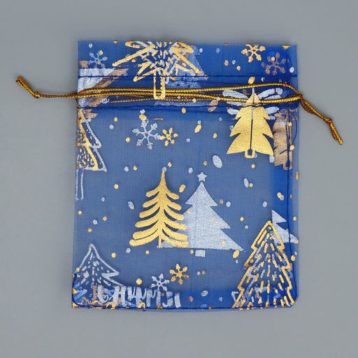 Цена за 20 шт. Мешочек подарочный органза «Волшебный лес», 10 х 12 см +/- 1.5 см