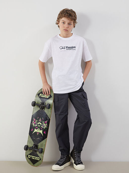 Beli Lastikli Erkek ?ocuk Kargo Jogger Pantolon