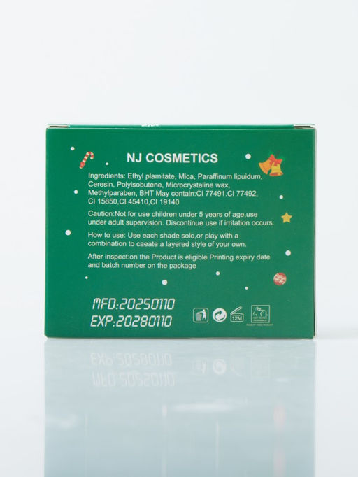 NJ Cosmetics Подарочный набор матовых помад для губ