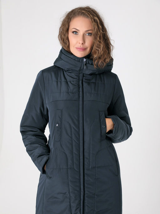24401 Пальто т.синий