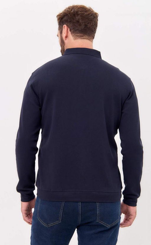 Поло д/р F421-07-7021 d.blue - Fine joyce фото 7