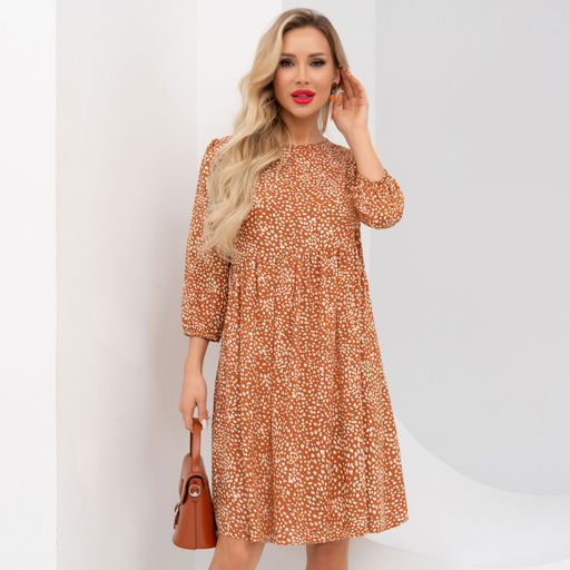 Платье Осторожно, креатив (брауни) - Charutti фото 5