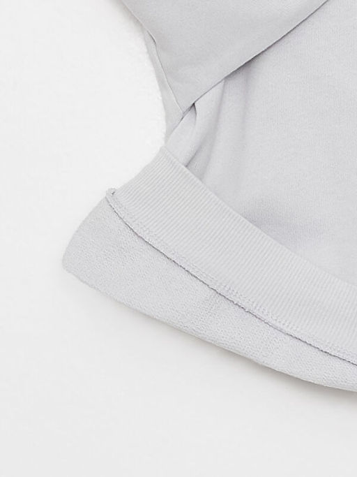 Bisiklet Yaka Uzun Kollu Bask?l? Erkek Bebek Sweatshirt