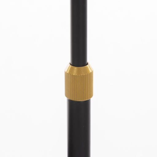 Торшер Ruta 1×40 Вт Е27 черный/золото 28×28×160 см