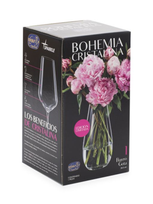 Ваза 24.5см B82237 в подарочной упаковке - Crystalex фото 4