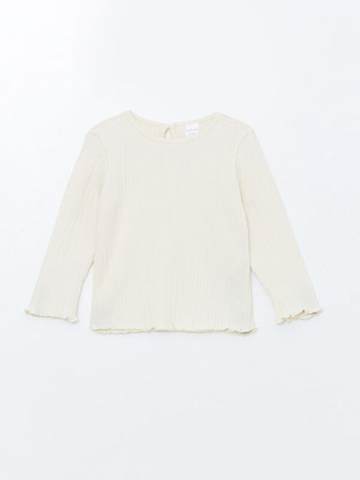 Nak??l? K?z Bebek Salopet ve Bluz 2li Tak?m - Waikiki фото 3