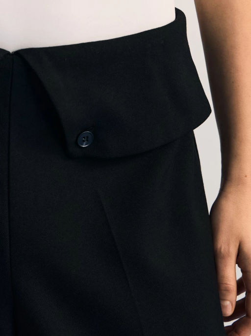 Прямые брюки с вискозой в составе / Zarina