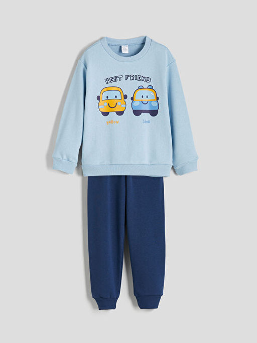 Bisiklet Yaka Erkek ?ocuk E?ofman Tak?m?