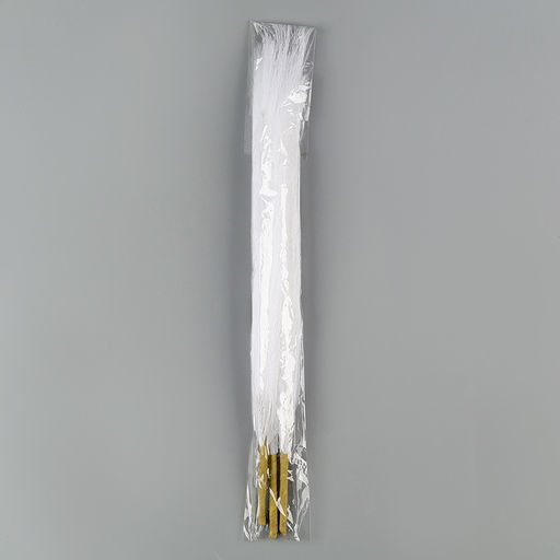 Сухоцветы искусственные «Пампасная трава», 43 см, 3 шт., белый