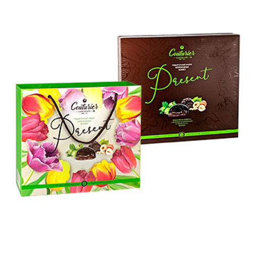 Сумка/ПрезентТюльпаны 170гр/Шоколадное кутюрье/ - Шоколадный кутюрье фото 2