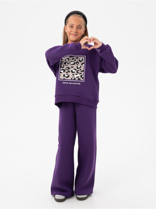 Костюм Пятнышки детский девочка изумруд - София фото 75