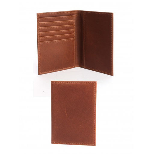 Обложка для авто+паспорт Croco-АВ-108 натуральная кожа коричневый пулл-ап матовый (219) 263945