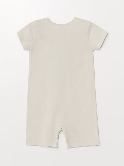 Bisiklet Yaka K?sa Kollu Bask?l? Erkek Bebek Tulum 2li - Waikiki фото 3