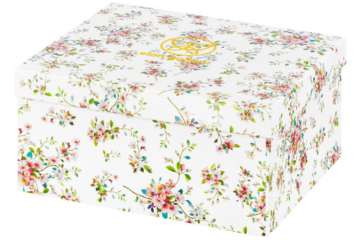 Чайн. пара 2 пр. 270 мл 12,5*9,5*7 см Яблоневый цвет на белом NEW BONE CHINA - Elan gallery фото 19