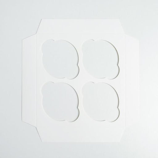 Цена за 5 шт. Коробка для капкейка «С Новым годом!», 16×16×7.5 см