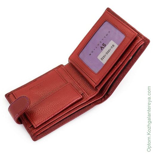 Маленький женский кожаный кошелек SV СВ 1000-1032 - Sergio valentini фото 3