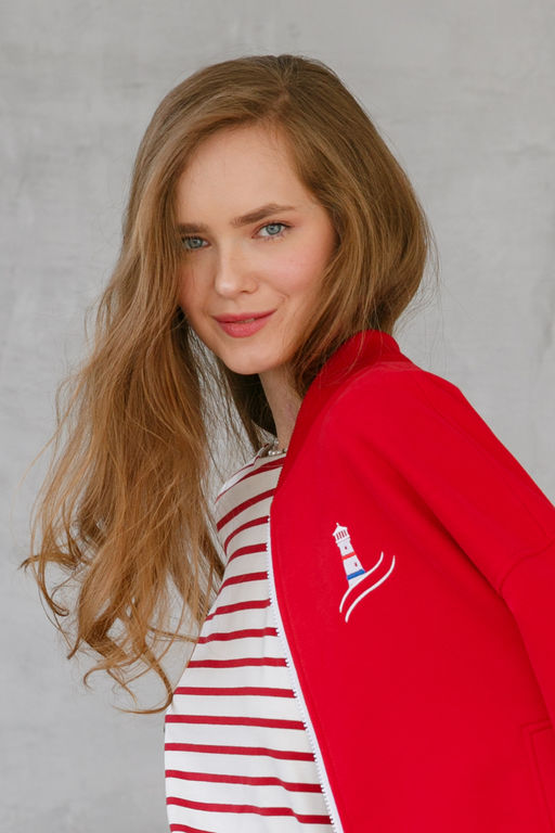 Бомбер женский Lighthouse Red + брюки женские Atlantic - Captain's mate фото 9