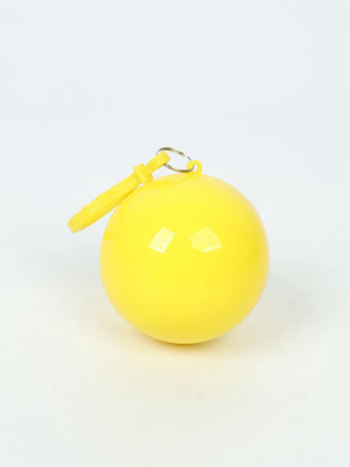 Цена за 2 шт. Детский дождевик-брелок "Ясно", цвет желтый