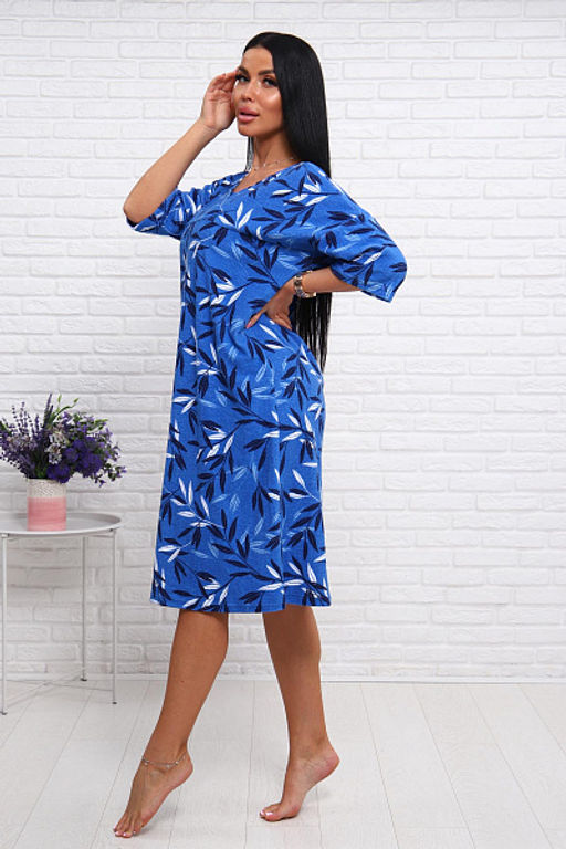 Туника махра (01020, синий)