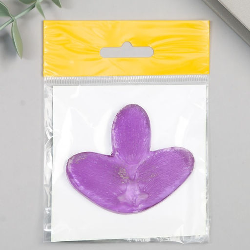 Молд акриловый "Лист орхидеи" 7х6 см