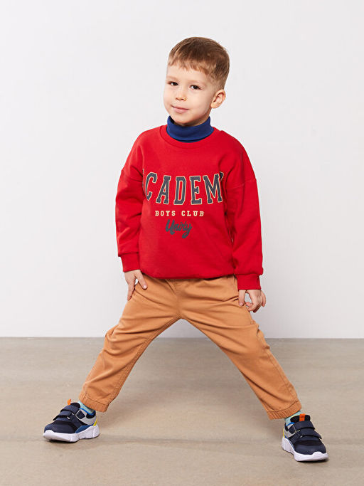 Beli Lastikli Erkek Bebek Jogger Pantolon - Waikiki фото 2