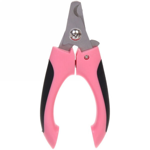 Цена за 2 шт. Когтерез для животных "Леопольд" 16см цвет розово-черный Ultramarine