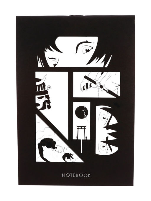 Цена за 20 шт. Блокнот А6, 24 листа в клетку на скрепке Анимэ, обложка мелованный картон, блок офсет, МИКС - Calligrata фото 2