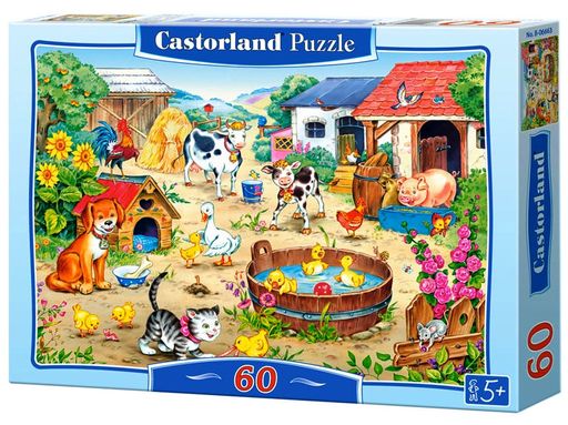 Castorland. Пазл 60 MIDI арт.B-06489 "Ферма"