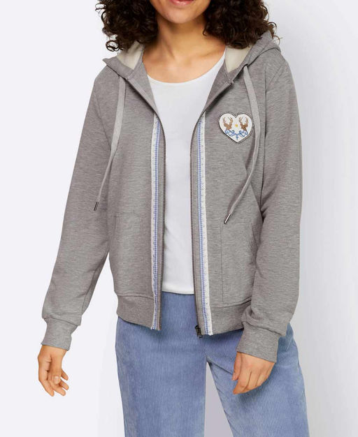 Толстовка, серая - Linea tesini фото 3