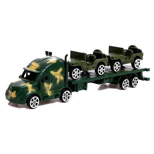 Грузовик инерционный Военный автовоз - Simaland фото 2