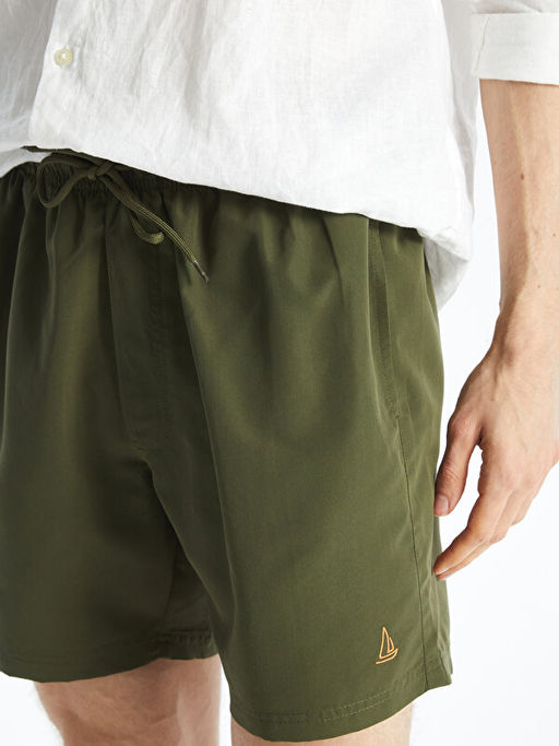 K?sa Boy Bask?l? Erkek Deniz ?ortu