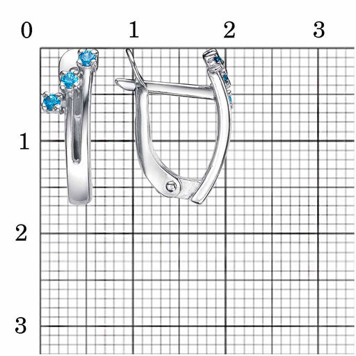 СЕРЬГИ 33813302Д3 - Красная пресня фото 2