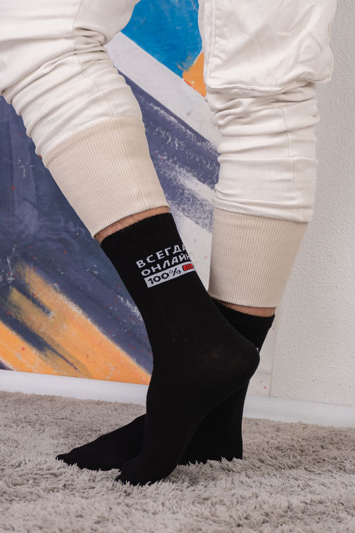 Цена за 6 пар. Носки Бунтарь мужские