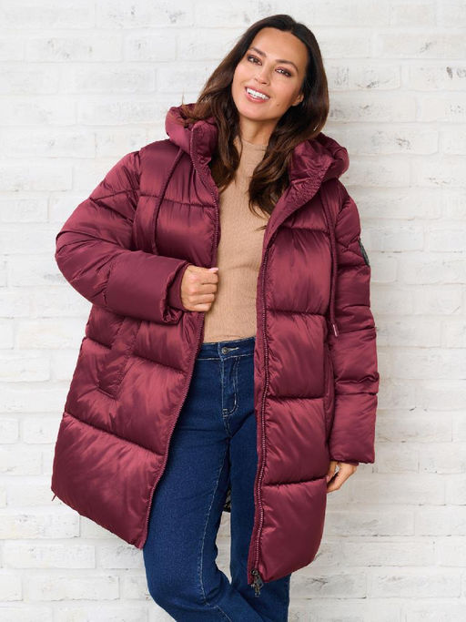 Пальто женское 2241122002 bordo - Maxroses фото 2