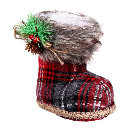 Конфетница Сапожок, клетка, цвета красный - Страна карнавалия фото 2