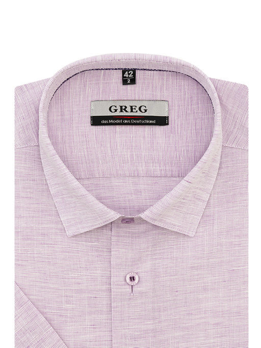 Сорочка мужская короткий рукав GREG 710/206/899/Z/1p