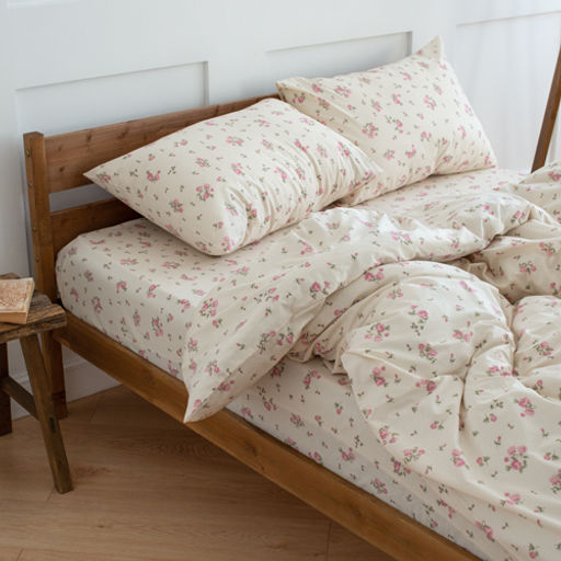 КПБ Чистый хлопок евро макси с простыней на резинке, наволочки 50х70, 100% хлопок, Мильфлер ВБ Пододеяльник 200х220; простыня на резинке 180х200х30; наволочка 50х70 (2шт) Евро с простыней на резинке 180х200х30 - Традиция фото 3