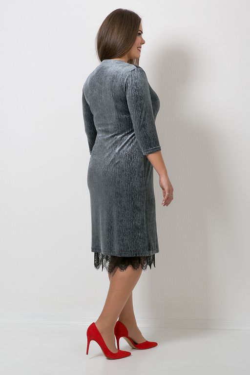 Платье из бархата, П-530/1 - Modellos фото 4