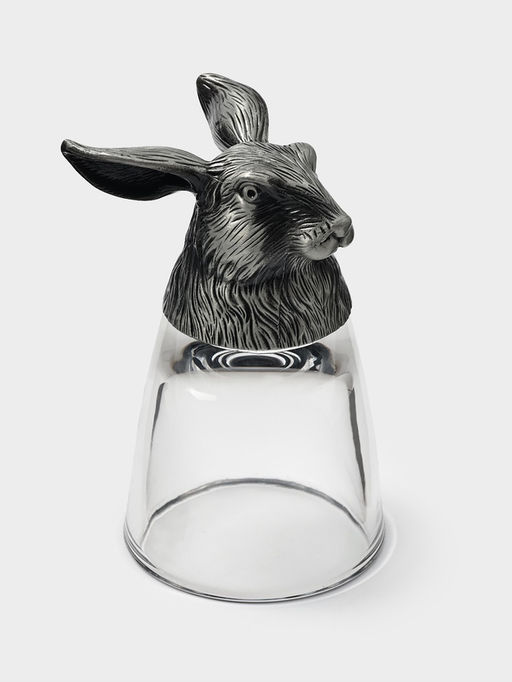 Подарочный набор рюмок-перевёртышей «Настоящему мужчине», на 3 персоны, рюмка 50 мл, стекло, металл