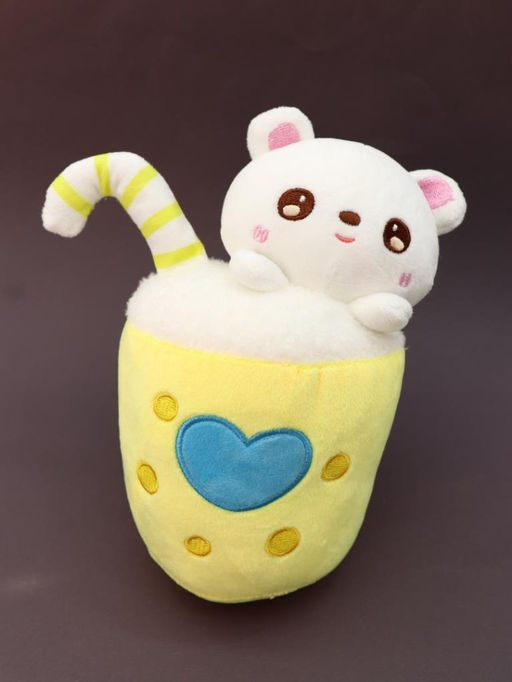 Мягкая игрушка "Sweet cocktail", yellow, 20 см