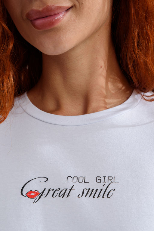 8513 Футболка с длинным рукавом женская