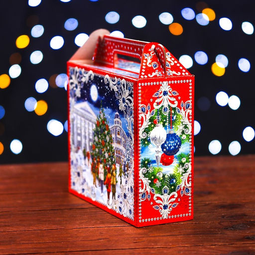 Цена за 10 шт. Подарочная коробка На Катке 17,3 х 6,5 х 15 см - Simaland фото 3